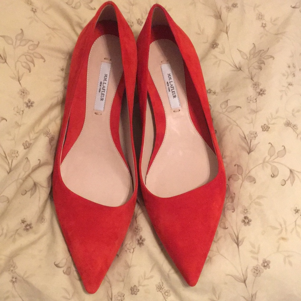 M.M. Lafleur The Lillian Pump In Vermillion